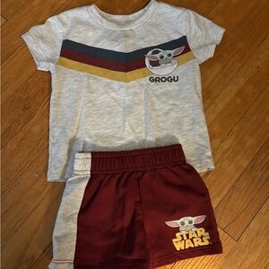 Mizuno Star Wars Infant Tee — Heather Gray